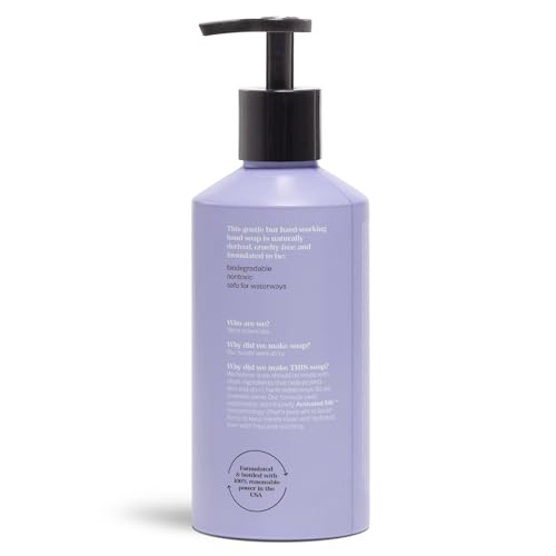 Evolved by Nature Liquid Hand Soap Refill, Lavender Lemongrass, Biodegradable Formula, 128 oz.